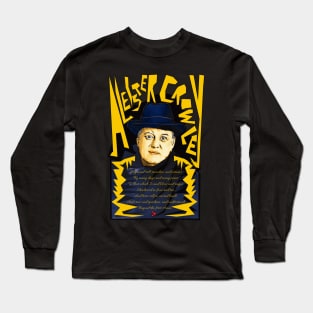 Aleister Crowley – Golden Dawn Long Sleeve T-Shirt